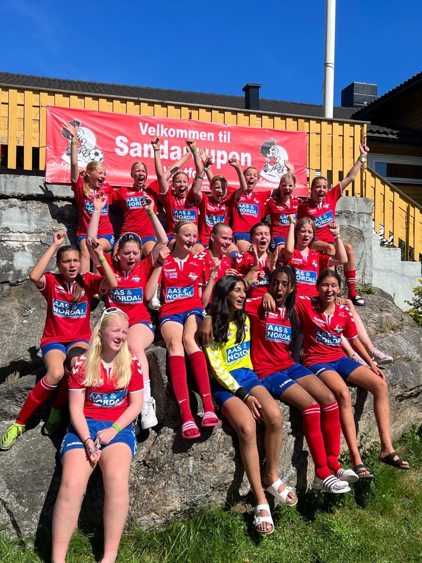 J14 avd. vinnere 1. divisjon høstsesongen 2022